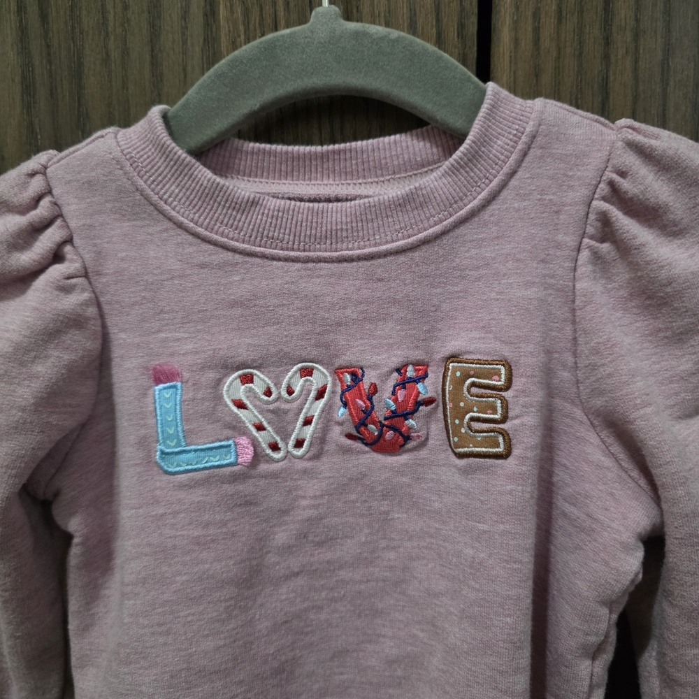 Little Sleepies Love Sweatshirt - Picture 2 of 3